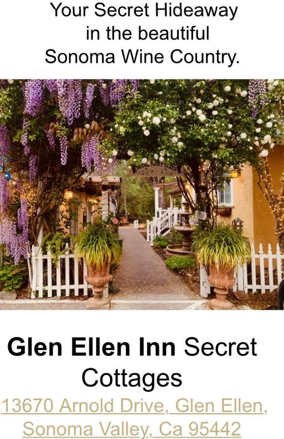 Glen Ellen Inn Secret Cottages エクステリア 写真